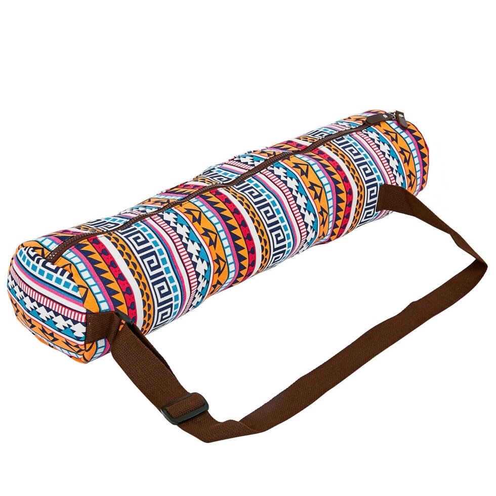Сумка для йога килимка Yoga bag KINDFOLK FI-8365-1 (розмір 15смх65см, поліестер, бавовна, від компанії Спортивний інтернет - магазин "One Sport" - фото 1