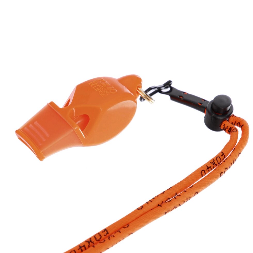 Свисток суддівський пластиковий FOX40-9903 CLASSIC SAFETY WHISTLE (на шнурі, кольори в асортименті) від компанії Спортивний інтернет - магазин "One Sport" - фото 1