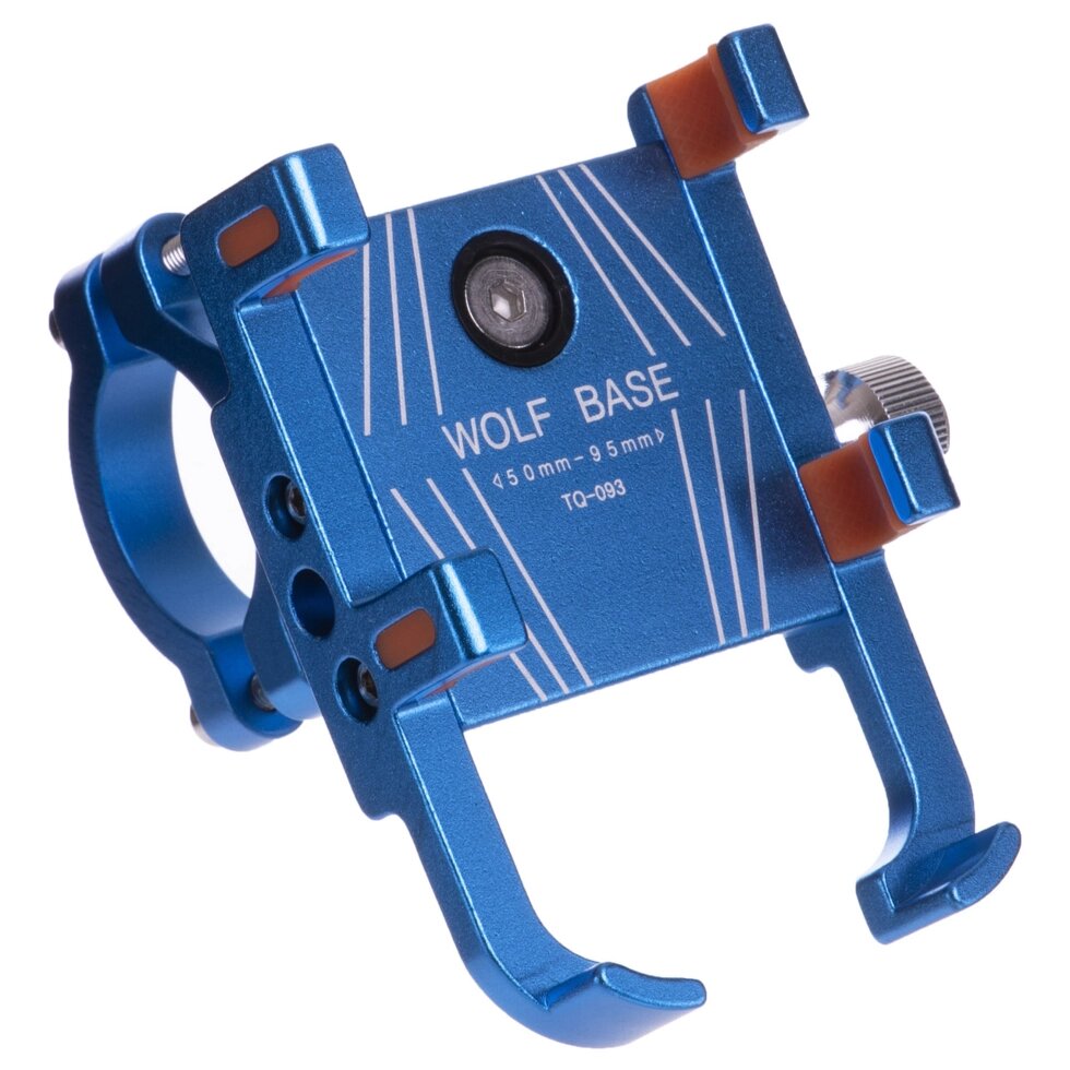 Тримач для телефону на велосипед WOLF BASE V-3444 кольори в асортименті від компанії Спортивний інтернет - магазин "One Sport" - фото 1