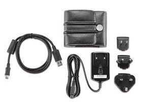 Автокомплект для навігаторів Garmin Nuvi 3.5 / 4.3 дюймів: USB-кабель, зарядний пристрій, чохол від компанії Garmin - фото 1