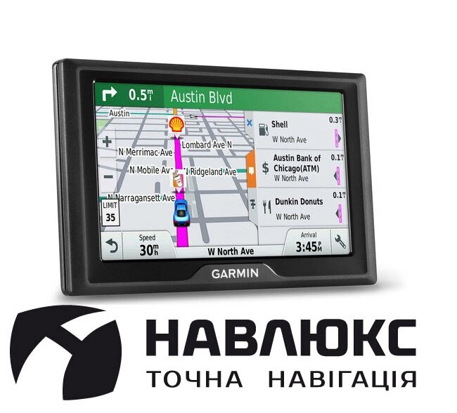 Автонавігатор Garmin Drive 60LMT від компанії Garmin - фото 1