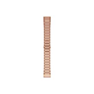 Браслет Garmin QuickFit для годинників Fenix 5s/6s/7s (20 мм) сталевий кольору рожевого золота