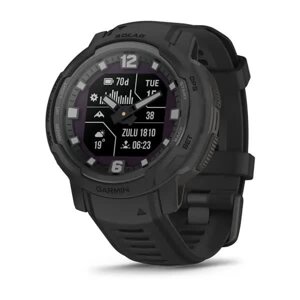 Годинник наручний Garmin Instinct Crossover Solar - Tactical Edition чорний