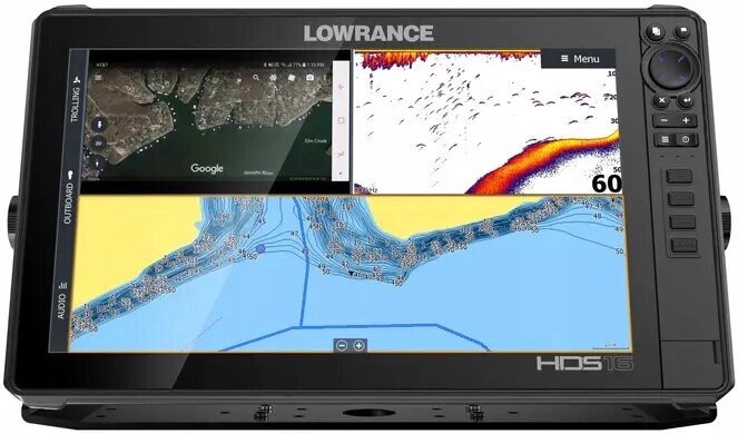 Ехолот-картплотер Lowrance HDS-16 Live з датчиком Active Imaging 3-в-1 від компанії Garmin - фото 1