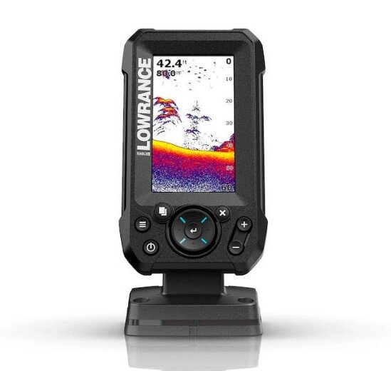 Ехолот Lowrance EAGLE 4X з транд`юсером BULLET SKIMMER від компанії Garmin - фото 1