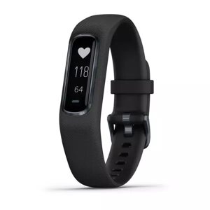 Фітнес-браслет Garmin Vivosmart 4 чорний / сірий, Small / Medium