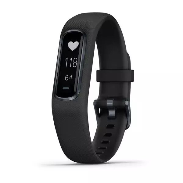 Фітнес-браслет Garmin Vivosmart 4 чорний / сірий, Small / Medium від компанії Garmin - фото 1