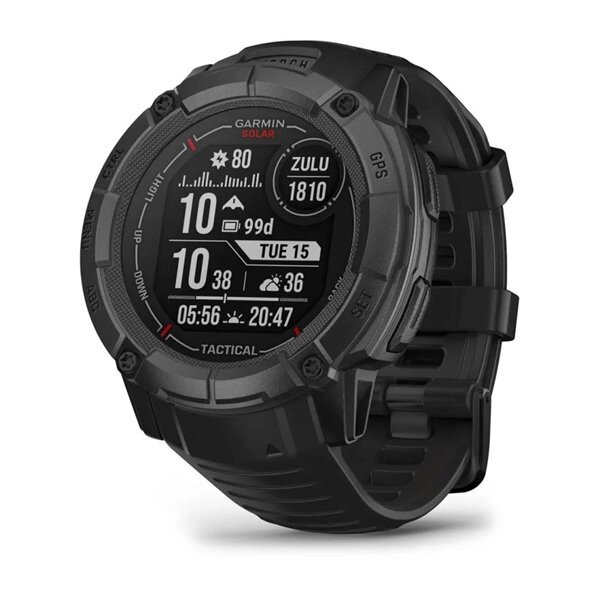 Instinct 2X Solar - Tactical Edition чорний від компанії Garmin - фото 1