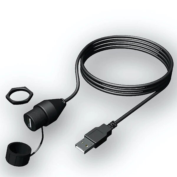 Компактний USB-конектор MS-CBUSBFM1 з кабелем 1 м від компанії Garmin - фото 1