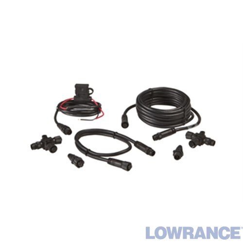 Комплект кабелів Lowrance N2K EXP KIT RD для підключення до мережі LowranceNet стандарту NMEA 2000 від компанії Garmin - фото 1