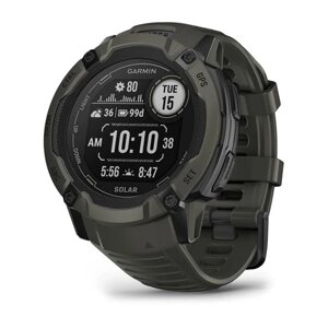 Смарт-годинник Garmin Instinct 2X Solar кольору моху