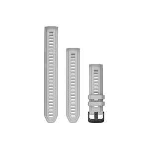 Ремінець силіконовий Garmin для годинника Instinct 2s (20 мм) туманно-сірого кольору