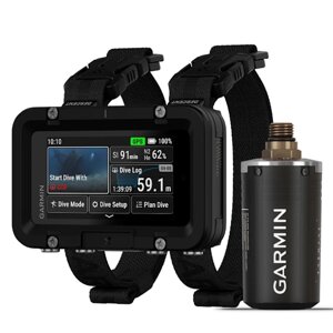 Комп'ютер для дайвінгу Garmin Descent X50i у комплекті з трансивером Descent T2