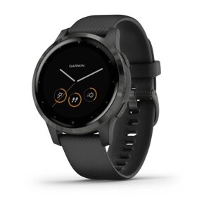 Смарт-годинник Garmin Vivoactive 4S, колір сірий / чорний
