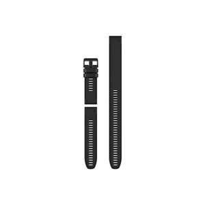 Ремінець Garmin QuickFit для годинників Fenix 5X/6X/7X силіконовий чорний (комплект із 3 шт.), 26 мм