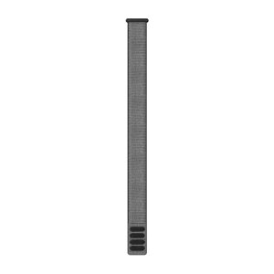 Ремінець нейлоновий Garmin UltraFit для годинника Fenix 7, сірий, 22 мм