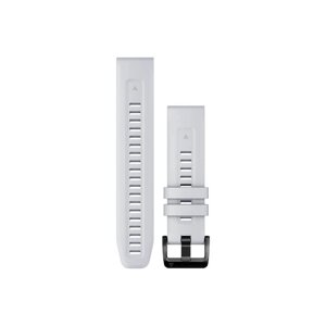 Ремінець Garmin QuickFit для годинників Fenix 5/6/7 та Epix 2 силіконовий кольору білого каменю, 22 мм