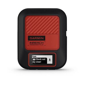 Супутниковий комунікатор Garmin inReach Messenger Plus з можливістю надсилання фото та голосових повідомлень