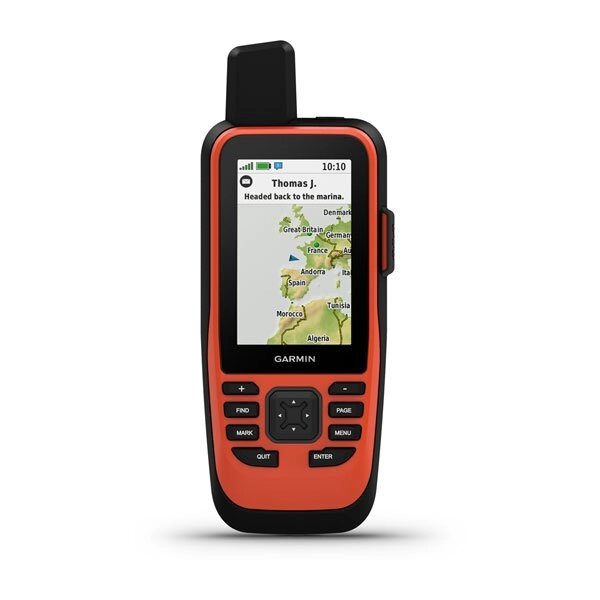Портативний морський GPS-навігатор Garmin GPS MAP 86i з базовою картою світу від компанії Garmin - фото 1