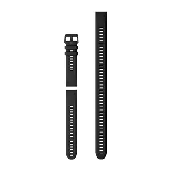 Ремінець Garmin QuickFit 20 для годинника Descent Mk2S чорний (комплект з трьох частин) від компанії Garmin - фото 1