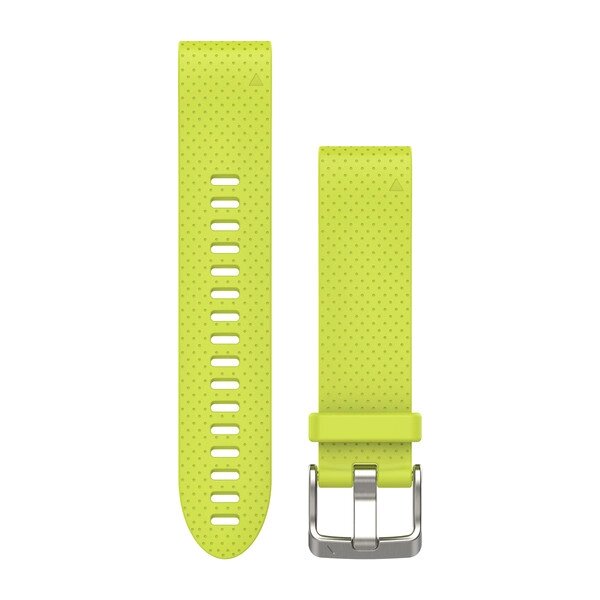 Ремінець Garmin QuickFit 20 для годинників Fenix 5S жовтий силіконовий від компанії Garmin - фото 1