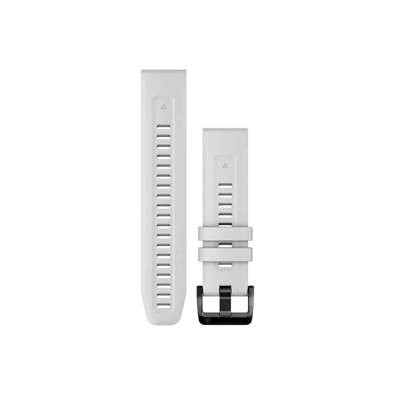 Ремінець Garmin QuickFit для годинників Fenix 5/6/7 та Epix 2 силіконовий білий, 22 мм від компанії Garmin - фото 1