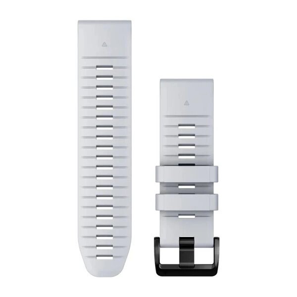 Силіконовий ремінець Garmin QuickFit 26мм Fenix 7X Pro кольору білого каменя від компанії Garmin - фото 1