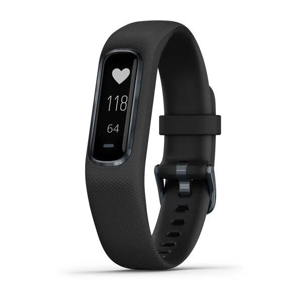 Смарт-браслет Garmin Vivosmart 4 чорний / сірий, Large від компанії Garmin - фото 1