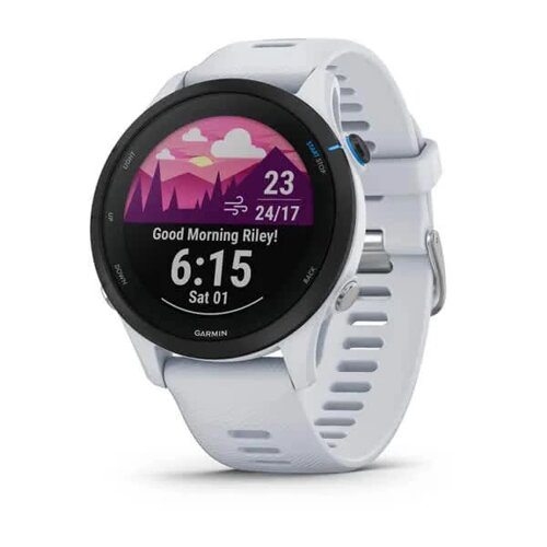 GARMIN FORERUNNER 255 Music ホワイト Смарт-часы Garmin Forerunner 255 Music, цвет белый камень