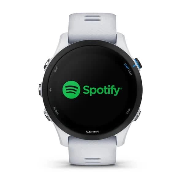Смарт-часы Garmin Forerunner 255 Music, цвет белый камень