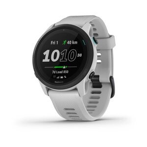 Смарт-годинник Garmin Forerunner 745 білий з білим ремінцем