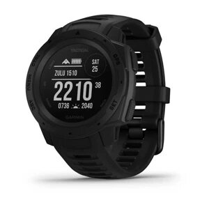 Смарт-годинник Garmin Instinct Tactical з чорним ремінцем