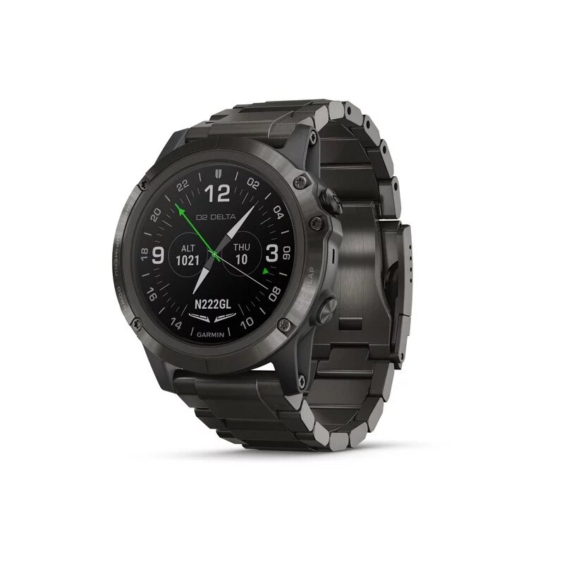 Смарт-годинник Garmin D2 Delta PX з титановим браслетом DLC від компанії Garmin - фото 1