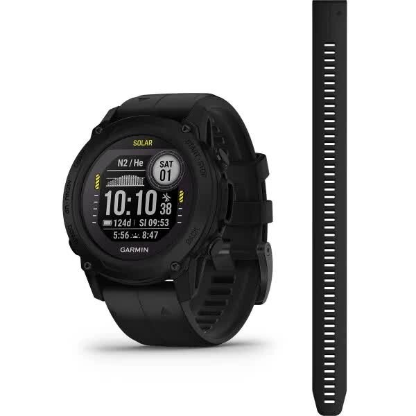 Смарт-годинник Garmin Descent G1 Solar чорний від компанії Garmin - фото 1