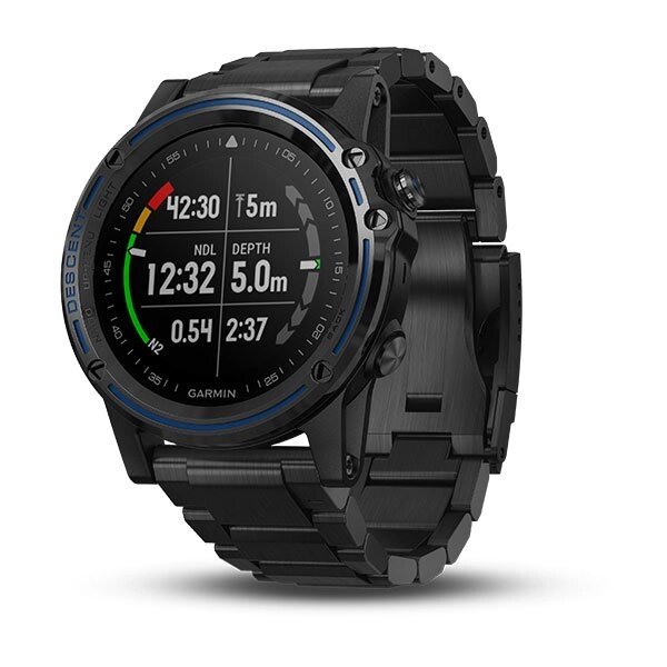 Смарт-годинник Garmin Descent Mk1 Grey Sapphire Titanium з титановим ремінцем від компанії Garmin - фото 1