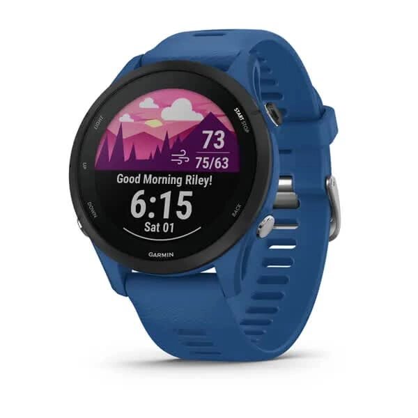 Смарт-годинник Garmin Forerunner 255, колір насичений синій від компанії Garmin - фото 1