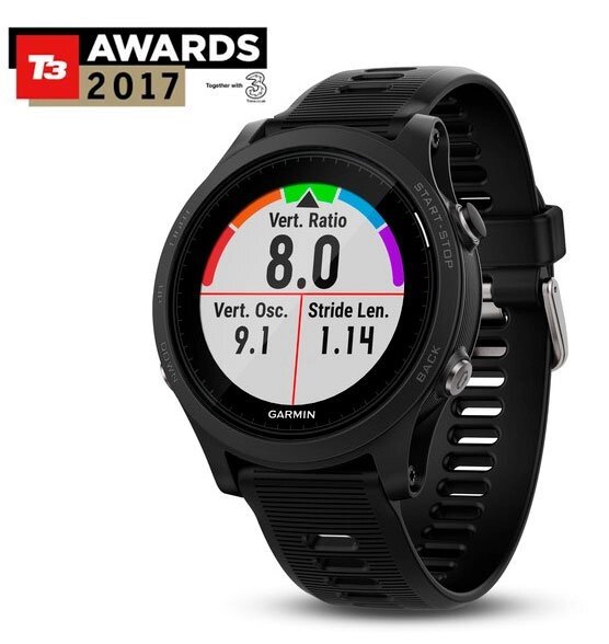 Смарт-годинник Garmin Forerunner 935, чорний з чорним ремінцем від компанії Garmin - фото 1