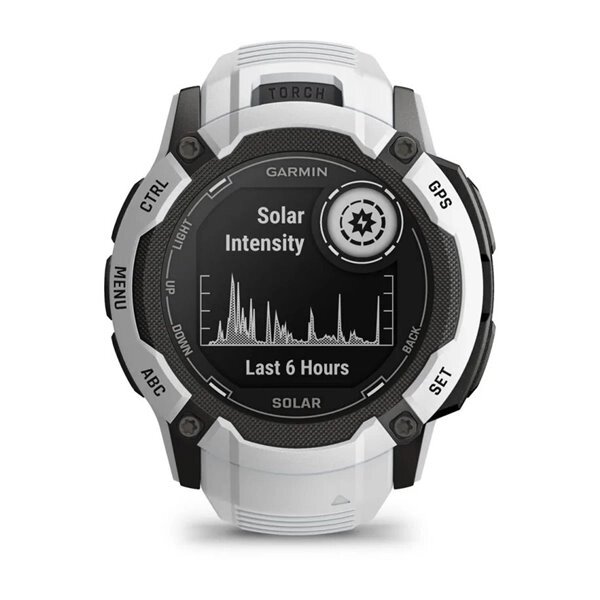 Смарт-годинник Garmin Instinct 2X Solar білий (1502794041) купити