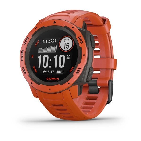 Смарт-годинник Garmin Instinct Flame Red від компанії Garmin - фото 1