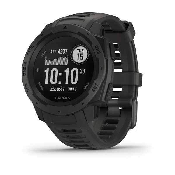 Смарт-годинник Garmin Instinct Graphite від компанії Garmin - фото 1