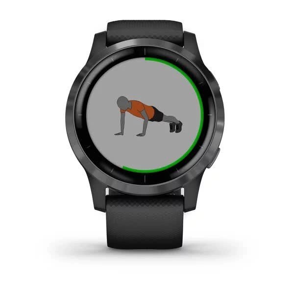 Смарт-годинник Garmin Vivoactive 4 сіро-чорний (1052771056) купити