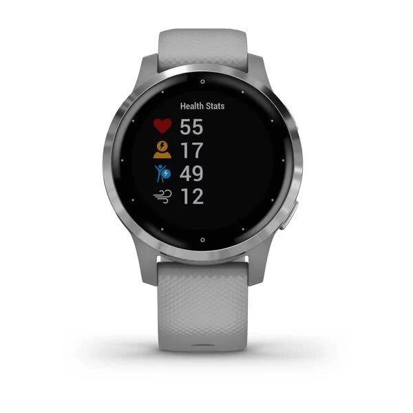 Смарт-годинник Garmin Vivoactive 4S, колір світло-сірий