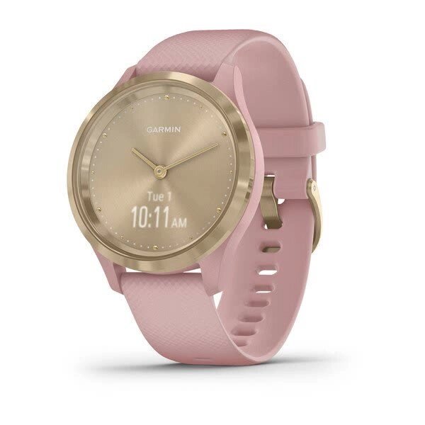 Смарт-годинник Garmin Vivomove 3S золотаво-рожевий від компанії Garmin - фото 1