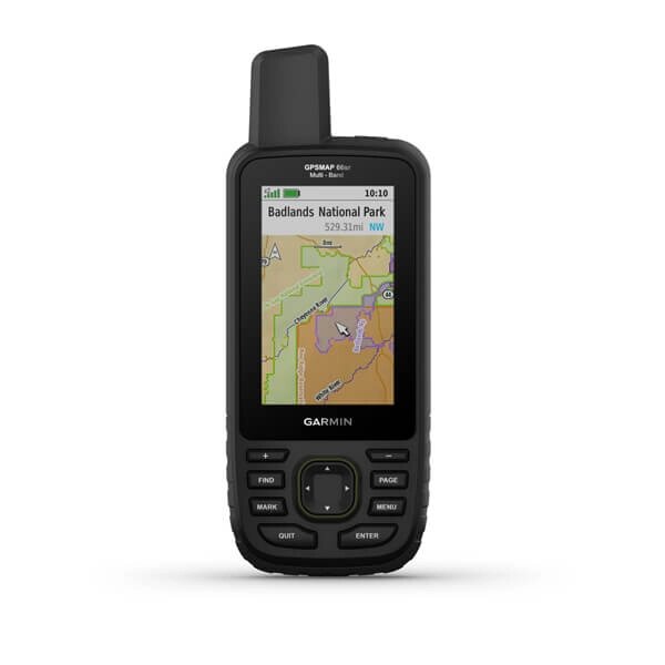 Туристичний GPS-навігатор Garmin GPSMAP 66sr з картами TopoActive Європи від компанії Garmin - фото 1