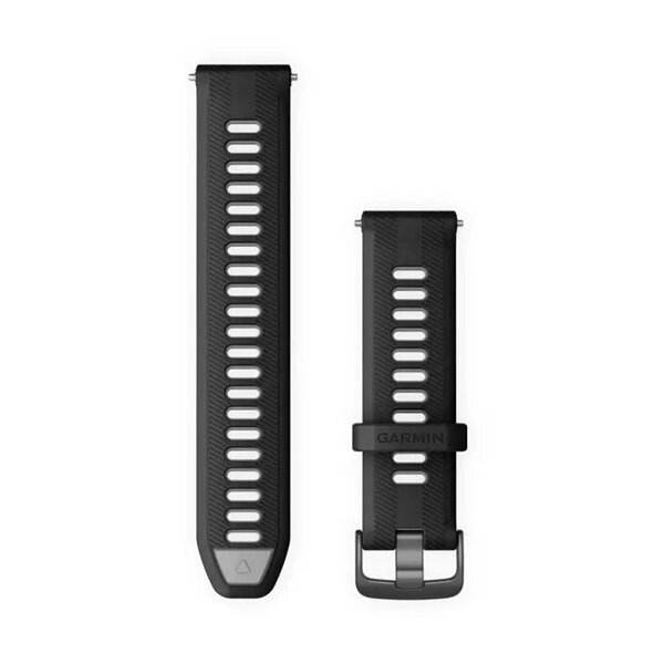 Змінний ремінець для годинників Garmin Forerunner 965 (22 мм), чорний/сірий від компанії Garmin - фото 1
