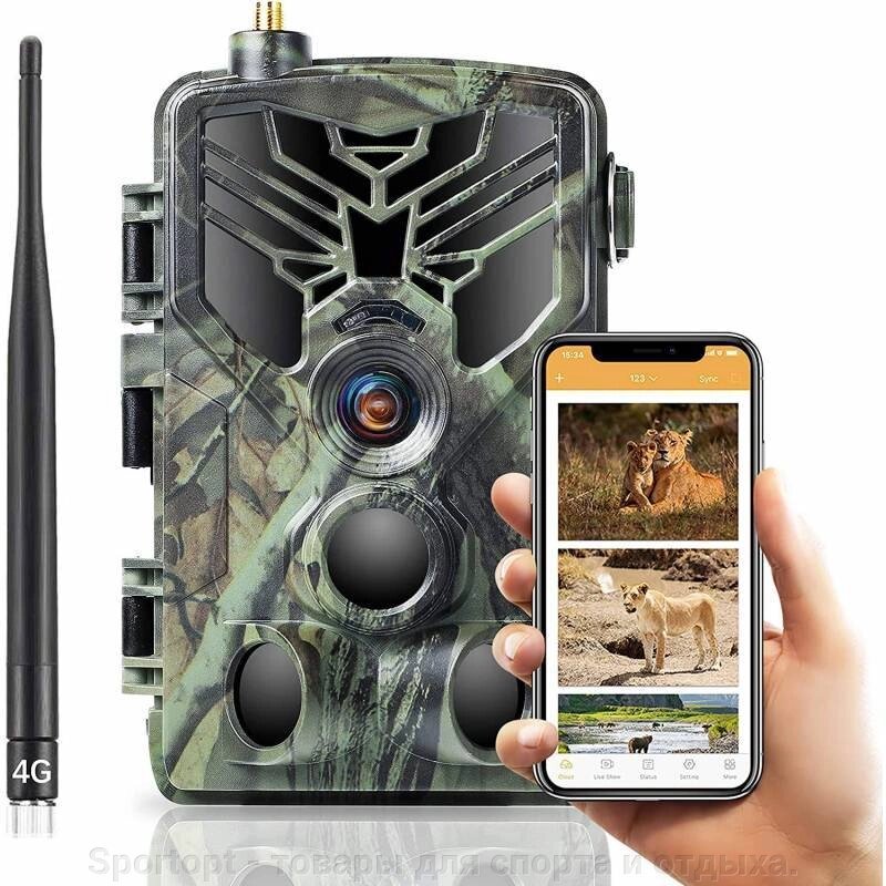 APP / 4G фотопастка Suntek HC-810Pro Li (5000mAh, 30Mp, Cloud) (1281) від компанії Sportopt - товари для спорту і відпочинку. - фото 1