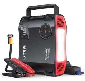 2в1 UTRAI JStar 5 Пусковий пристрій 1600А 16000 мАг + Компресор 150 Вт (947)
