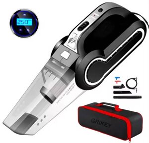 Автомобільний пилосос - компресор Grikey LY-8801 (120W, 12V) (1252)