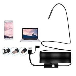 Жорсткий ендоскоп 3в1 Android-OTG для смартфона [2 метра] (1074)