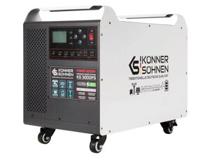 Зарядна електростанція 2000-4000Вт/год 6000+ циклів Könner&SöhnenKS 2000PS, LifePo4-1792 Вт/год, 70Ач